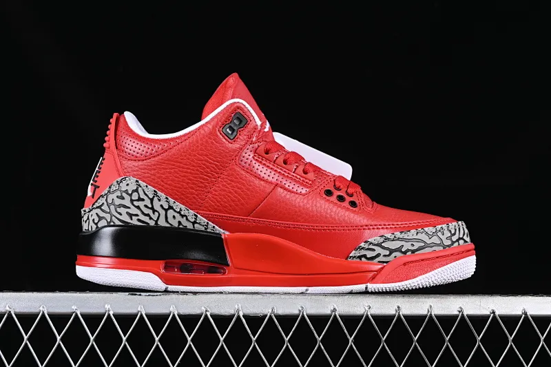 All categories Air Jordan Jordan series basketball shoes Air Jordan 3 DJ Khaled x Air Jordan 3 AJ3 Joe 3 joint model bright red AJ3-770438